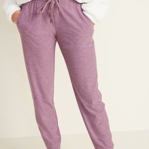 OLD NAVY BREATHE ON PURPLE/MAUVE JOGGERS